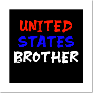 United States brother usa us brother Posters and Art